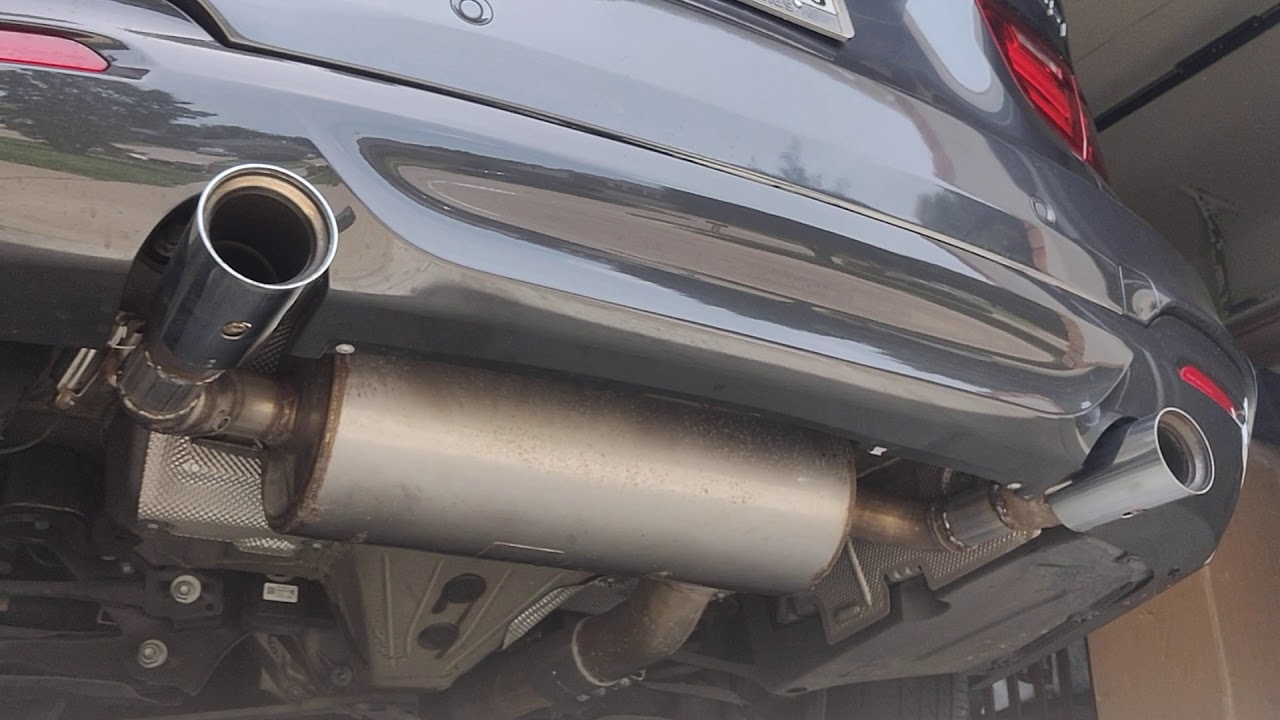 BMW 335i GT - MPE (M Performance Exhaust) w/ valve open | Resonator delete