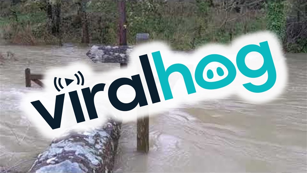Dramatic Flooding in Cockermouth || ViralHog
