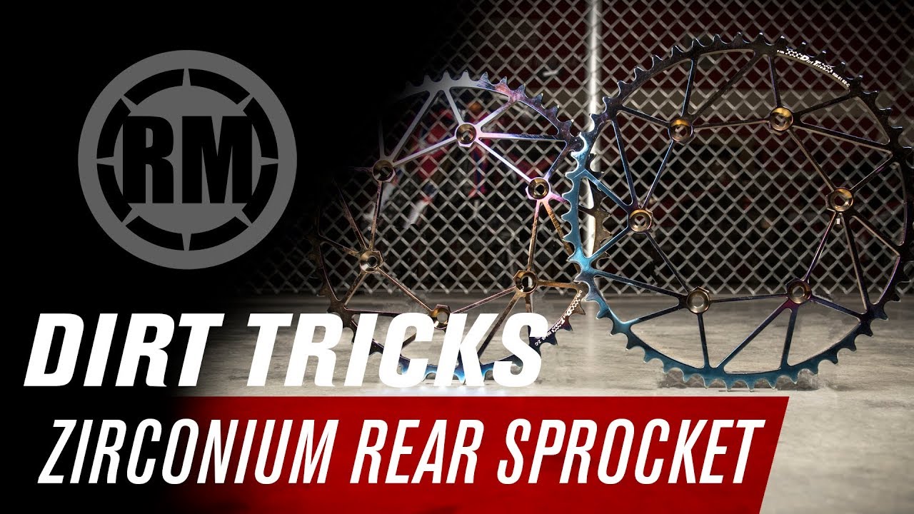 Dirt Tricks Zirconium Rear Dirt Bike Sprocket