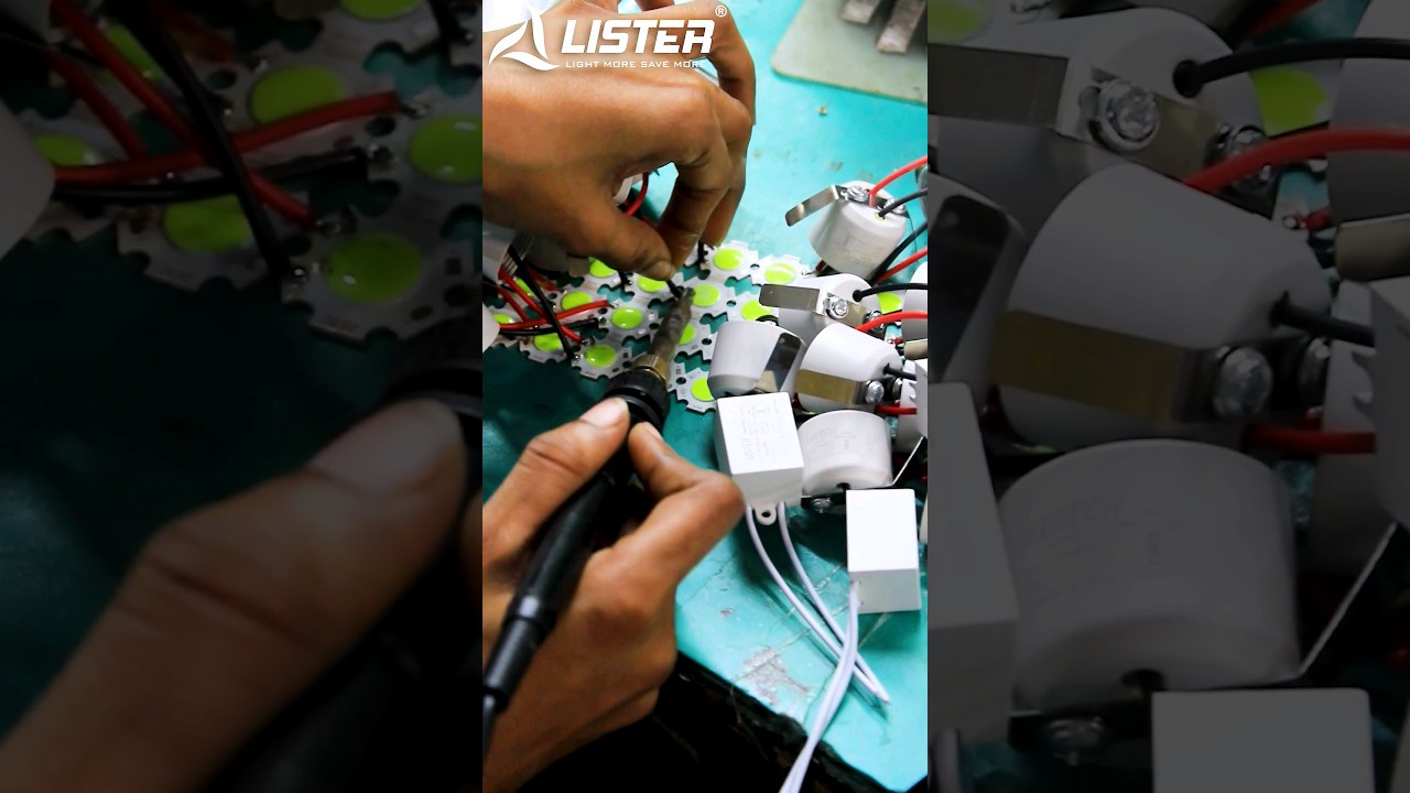 Bringing Spaces to Life: The Magic of COB Button LED Lighting ! 🌟 #listerled #shorts