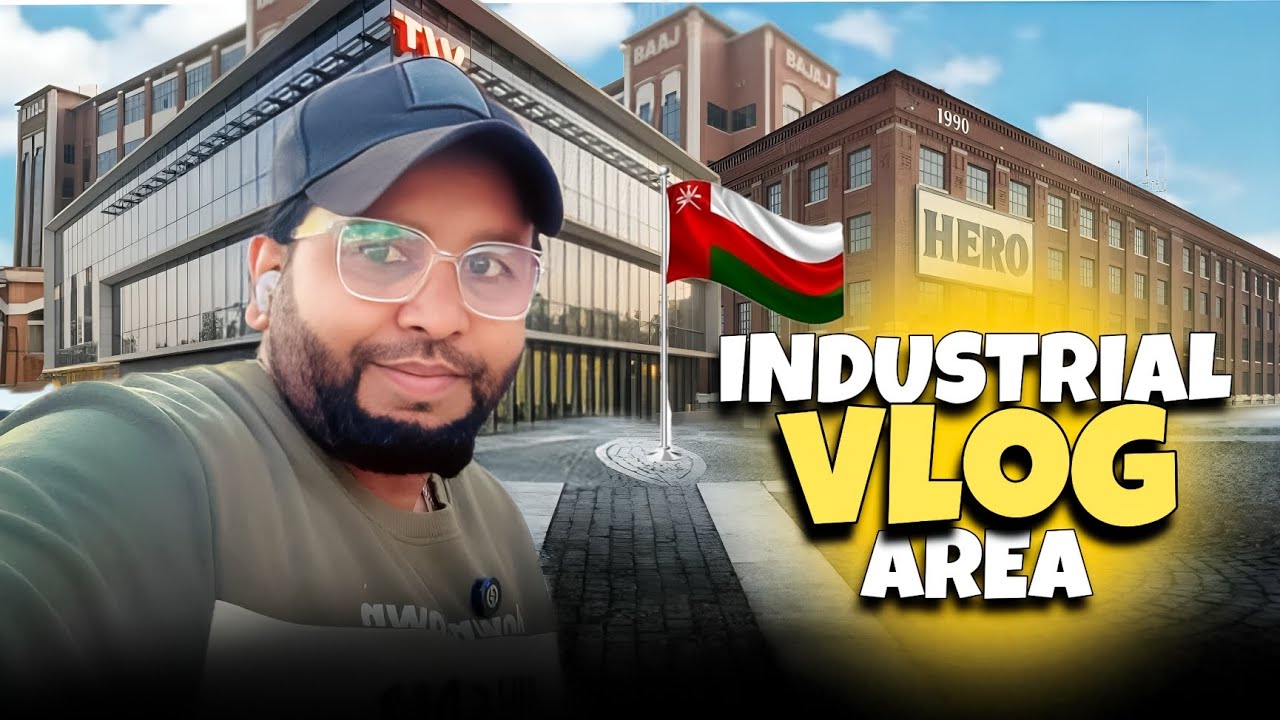 Al Rusayl Industrial Area In Oman Exploring Oman's Industrial Area 🚧 | A Casual Day | Indian in oman