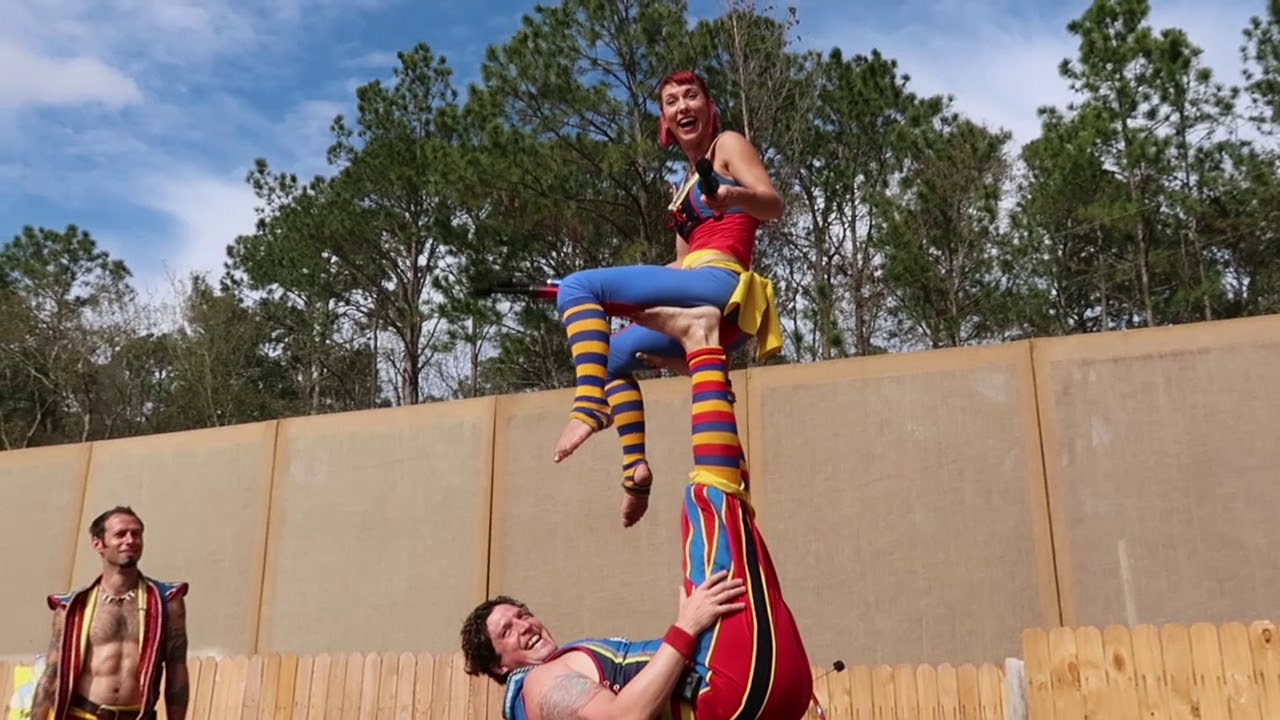Barley Balanced Acrobatic Act