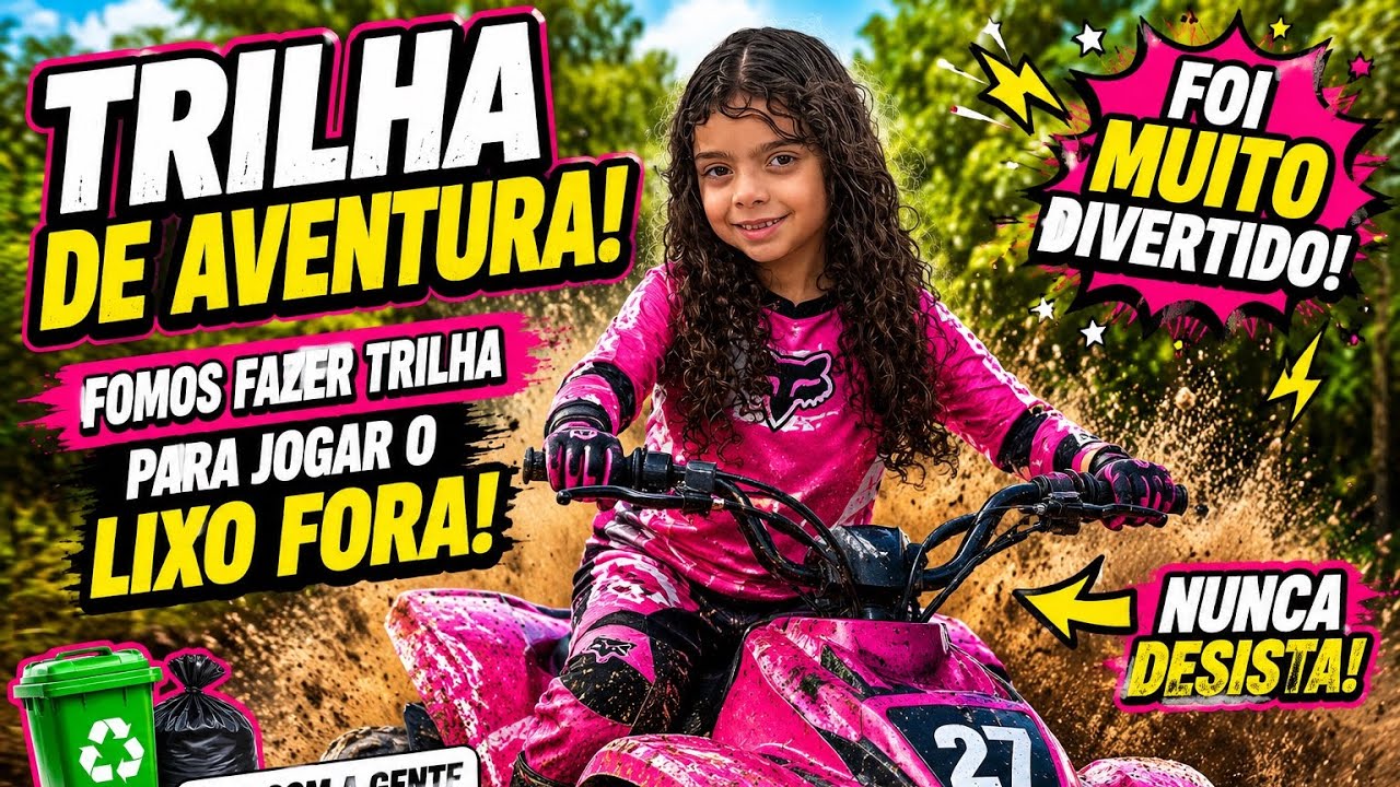Fomos fazer trilha para pra jogar o lixo fora !! 🫢🫢