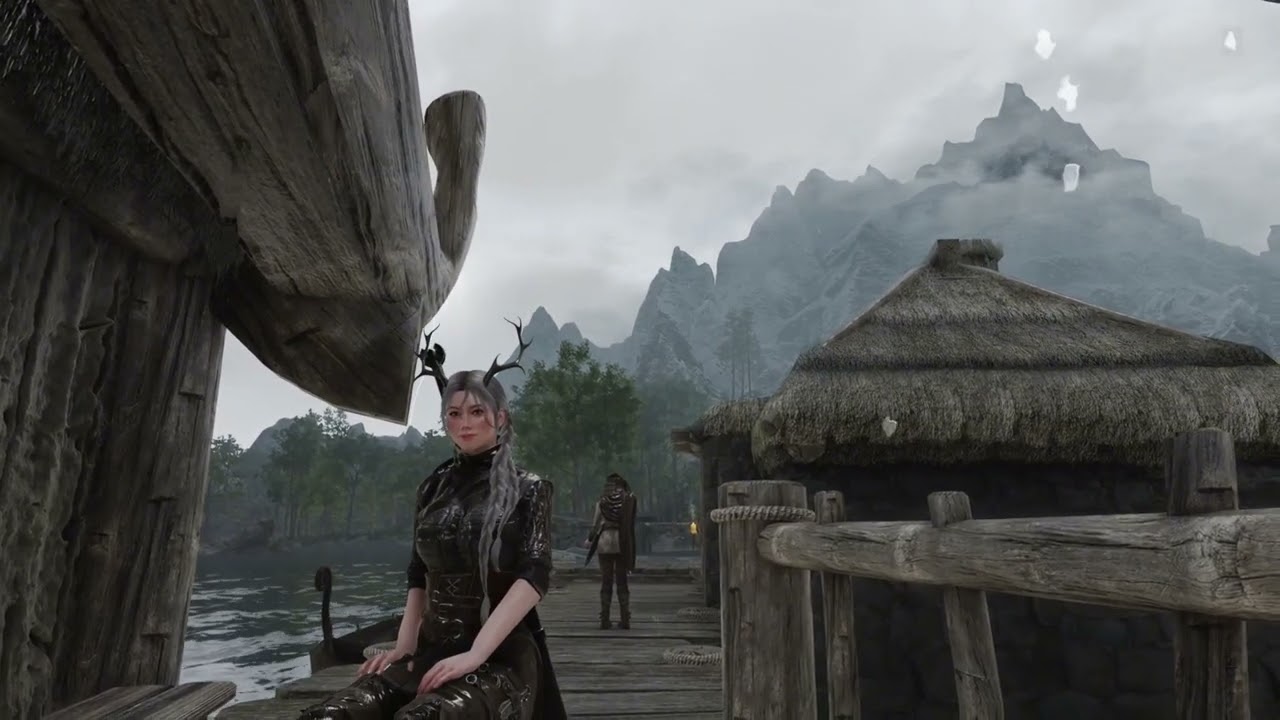 Skyrim Nolvus Awakening | Ultimate 2K | RX 9070 XT AMD Software | Rain Performance