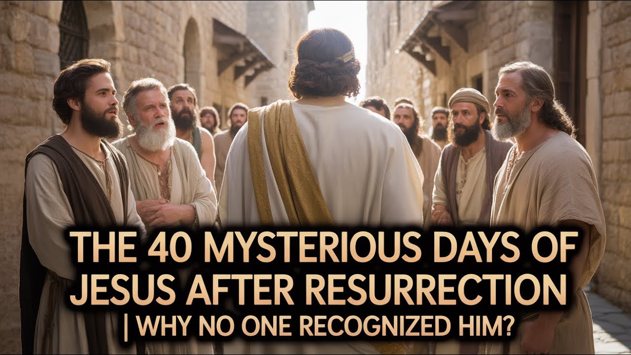 The 40 Mysterious Days of Jesus After Resurrection | Why No One Recognized Him?