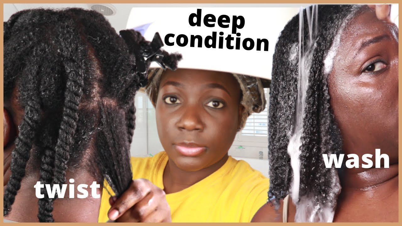 🚿The ULTIMATE wash day routine GUIDE🚿 for natural hair *STEP BY STEP*