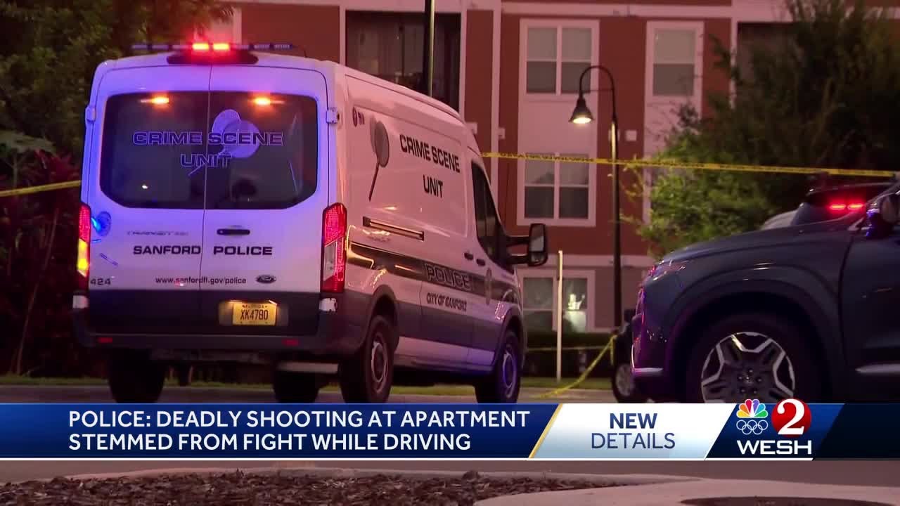 Sanford police: Man shot, killed at apartment complex after road rage incident