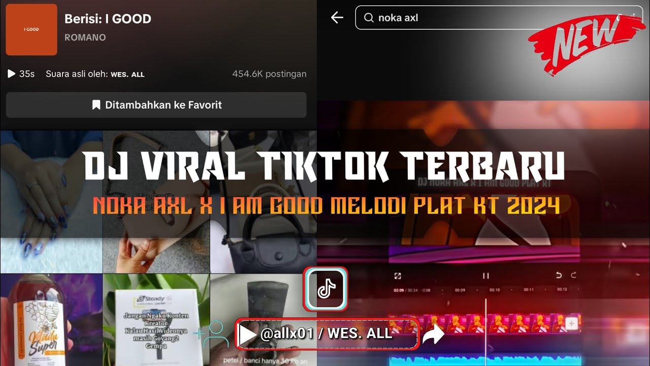 DJ NOKA AXL X I AM GOOD MELODI PLAT KT 2024 BY WES ALL 