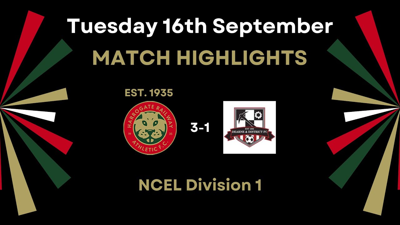 16-09-25 Harrogate Railway Athletic vs Dearne & District