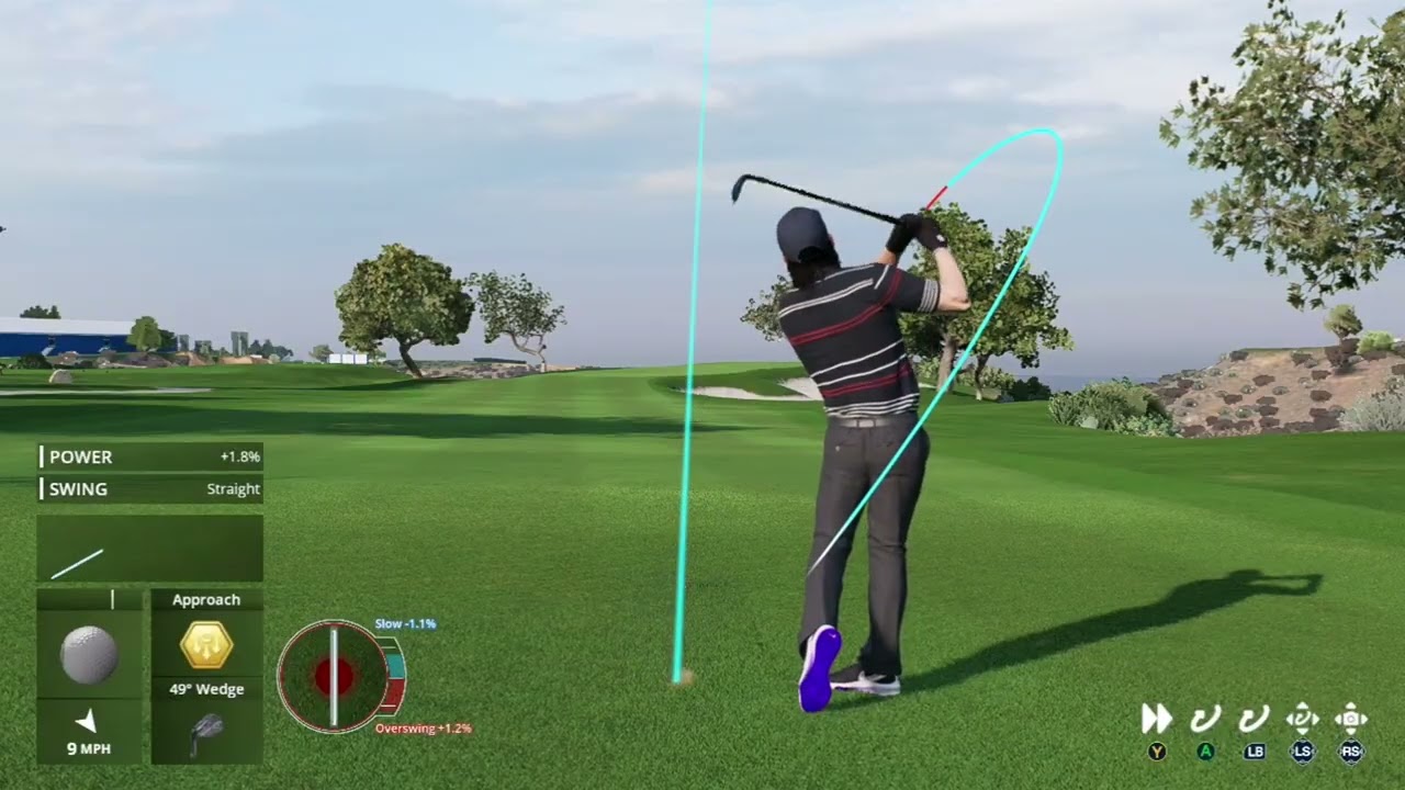 EA SPORTS PGA Tour STROKE Torrey Pinez BT -11
