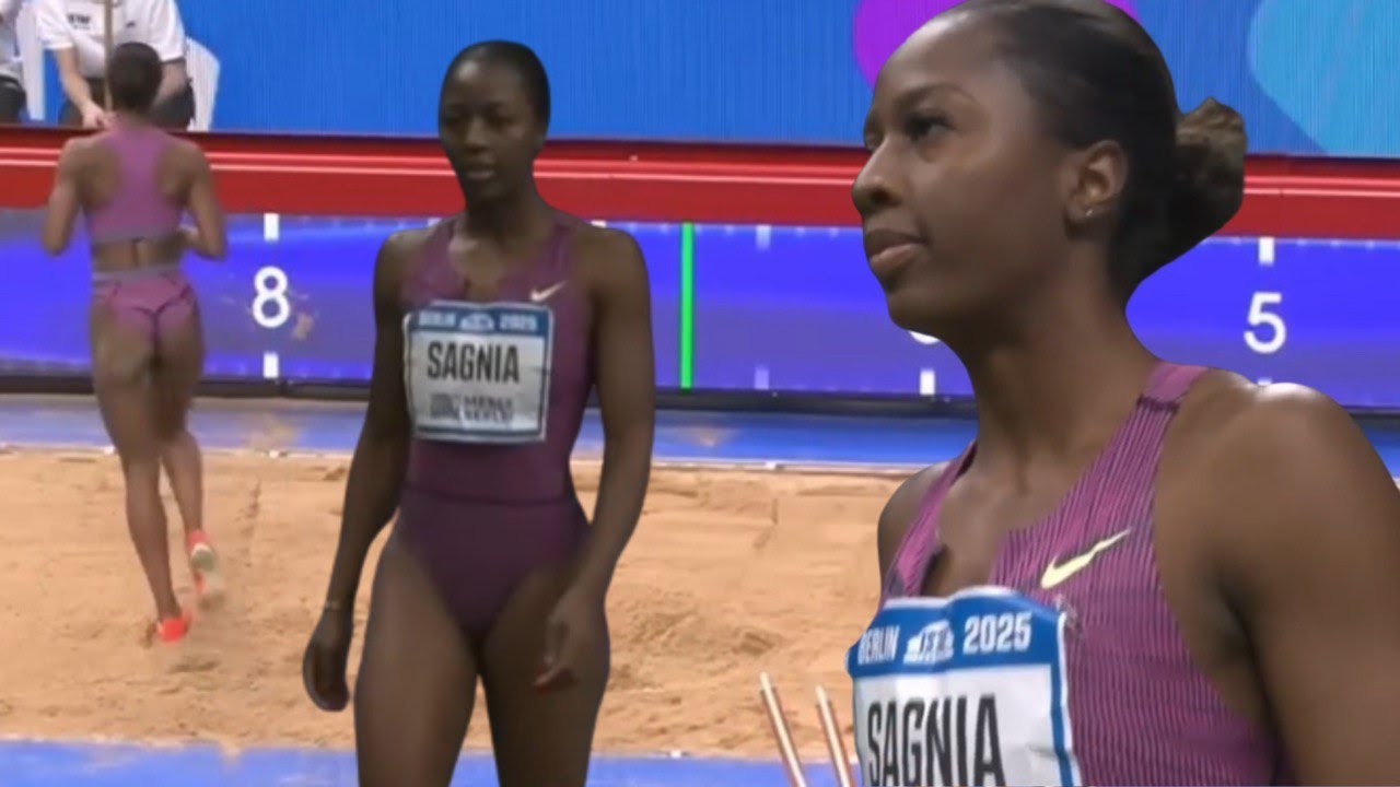 Khaddi SAGNA: Sus Primeros Saltos de 2025 | Atletismo