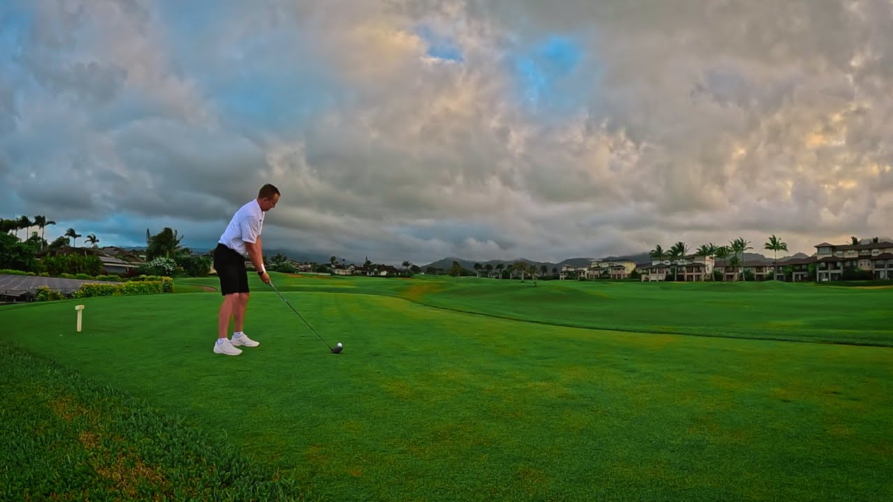 Full Round of Golf Played at Kiahuna Golf Course in Kauai, Hawaii on 23 June 2024