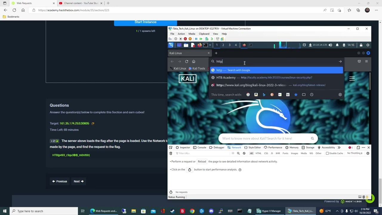 HTB Academy - Веб-запросы: HTTP-заголовки
