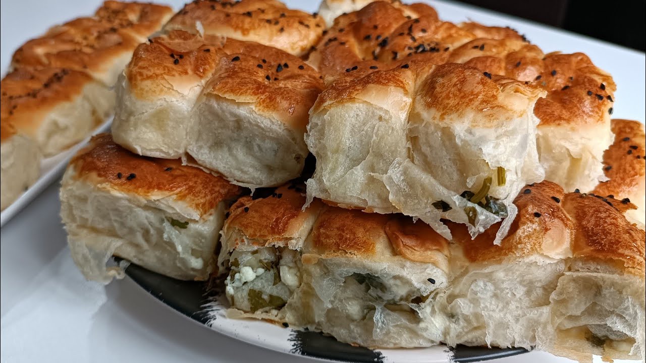 ARAP KOMŞUM TARİFİNİ VERDİ❗SAMİMİ SÖYLÜYORUM BU KADAR GÜZEL OLMASINI BEKLEMİYORDUM💯PEYNİRLİ BÖREK