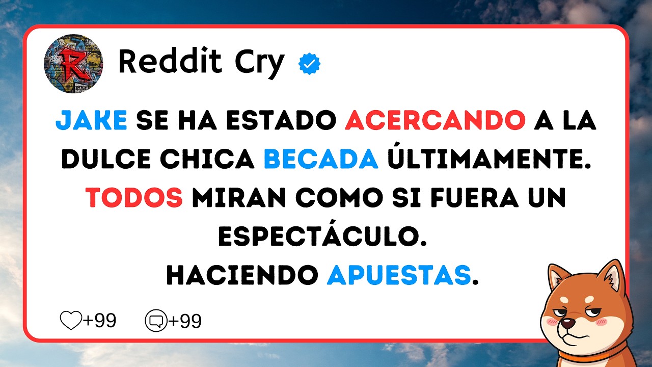 Jake se ha estado acercando a la dulce chica becada &uacute;ltimamente. Todos miran como si fuera un...