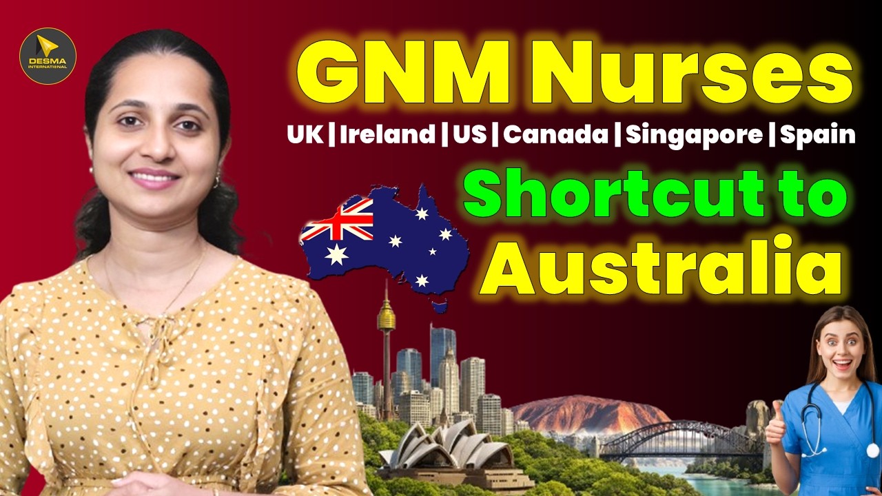 GNM Nurses in UK, Ireland, Canada, USA, Singapore & Spain | GCAN Course Explained