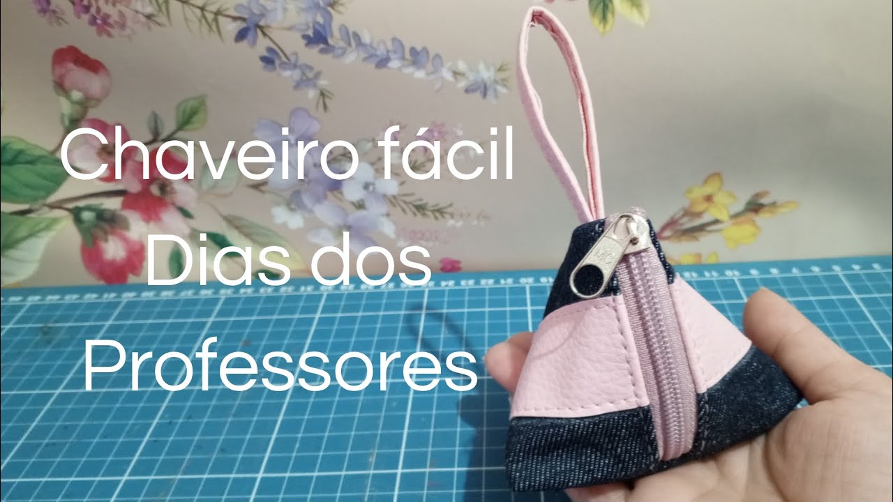 ✂️ Chaveiro Criativo para o Dia dos Professores | Costura Fácil e Rápida
