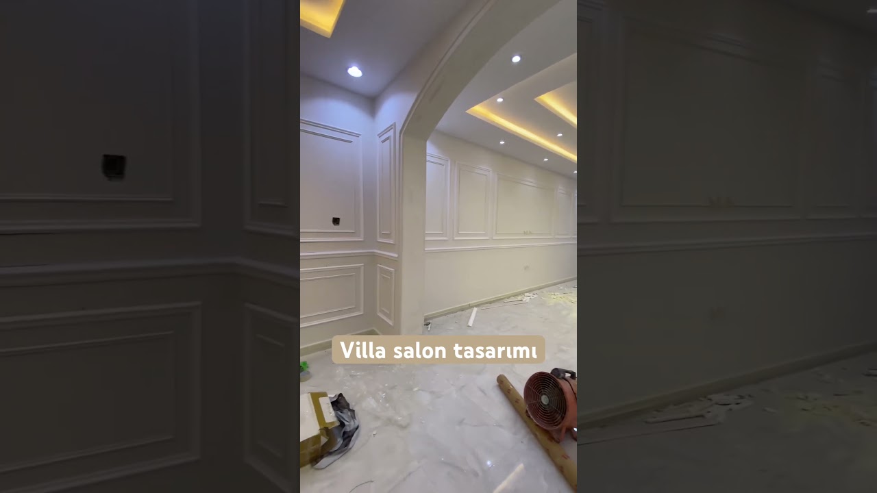 Villa Salon Tasarımı #dekorasyon #inşaat #construction #seramik #fayans #led #&ccedil;ıta #tadilat #ev