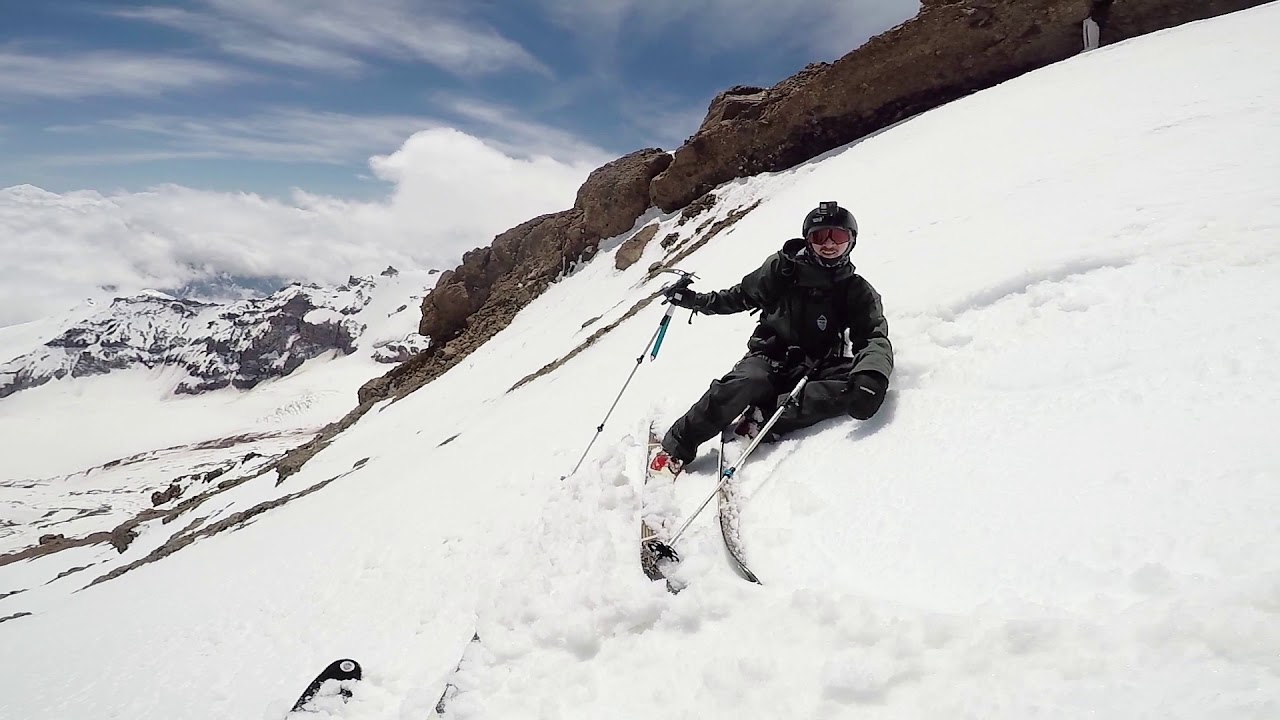 Mt.Kazbek South-East Face Ski Descent