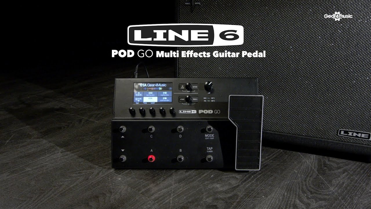 Гитарная педаль Line 6 POD Go Multi Effects | Демонстрация Gear4music