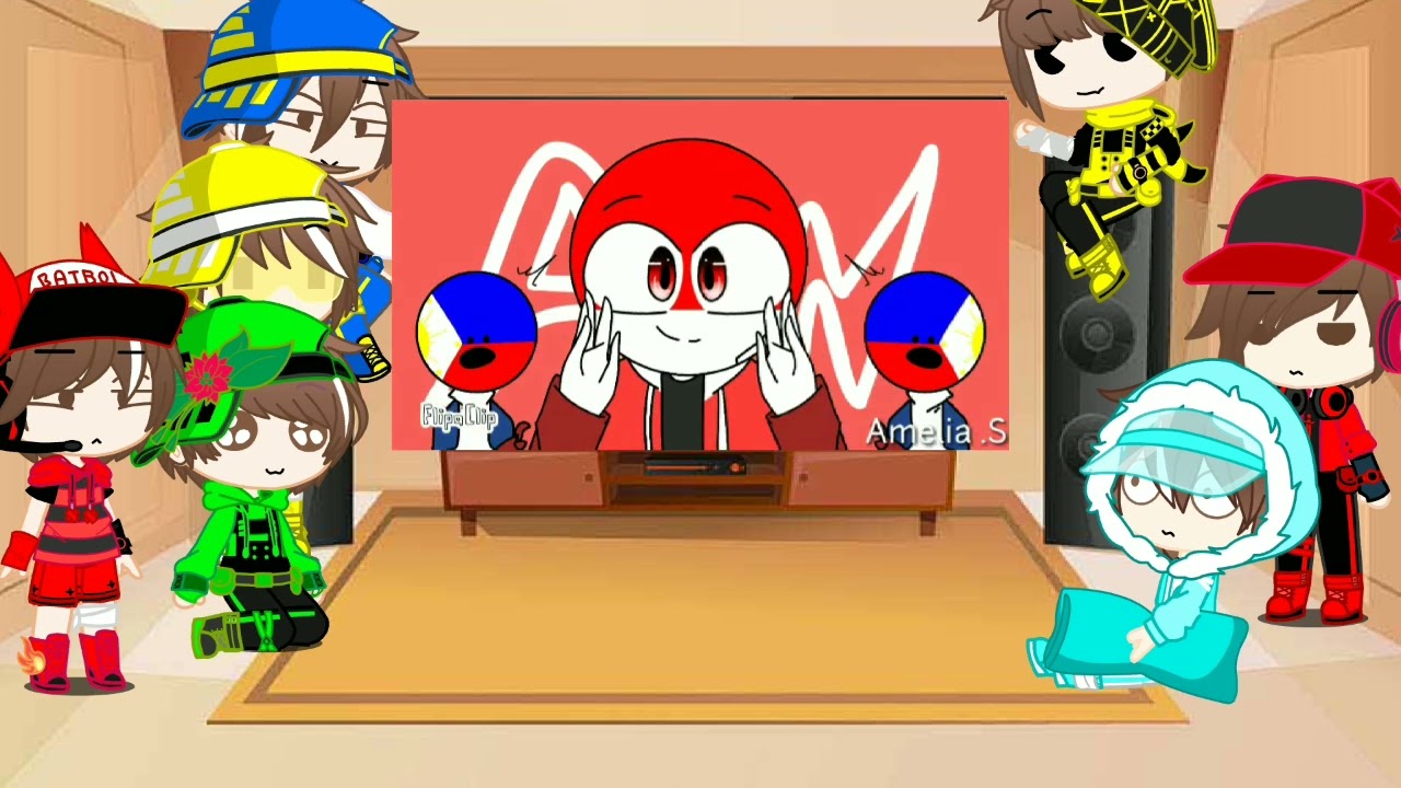 All Elementals react to MalPhilIndo😅😅😅(Mpaja,Martial Law,Pki)