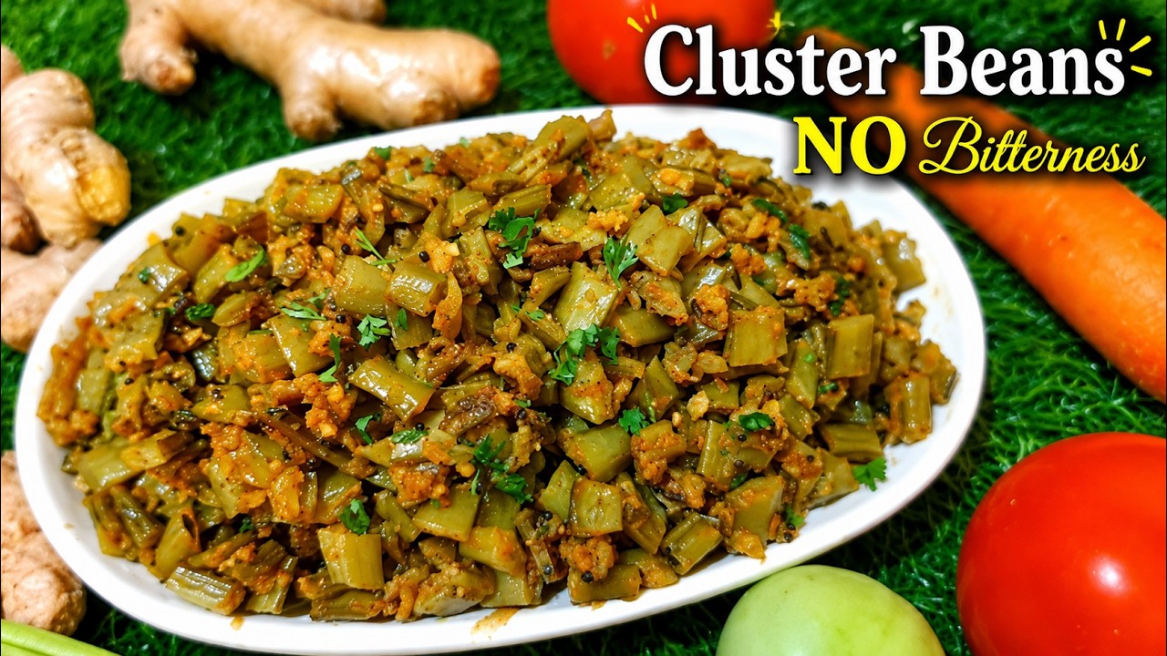 Hate Cluster Beans? This Tasty Recipe Will Change Your Mind! | Healthy & Delicious