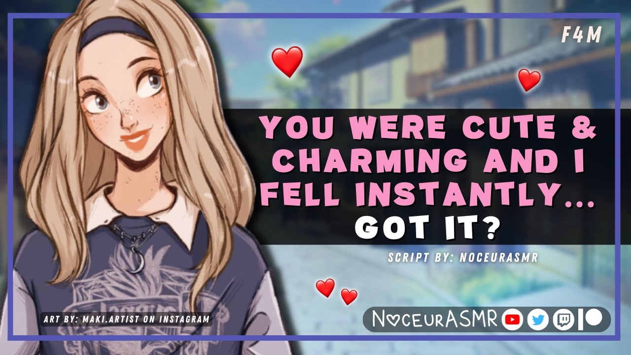 🎧 Popular Girl Corners You And Asks You To Be Her Fake Boyfriend 🩷 【F4M】