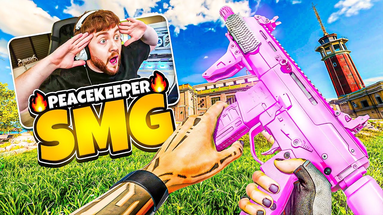 New PEACEKEEPER SMG got me REPORTED LIVE 😭🙏