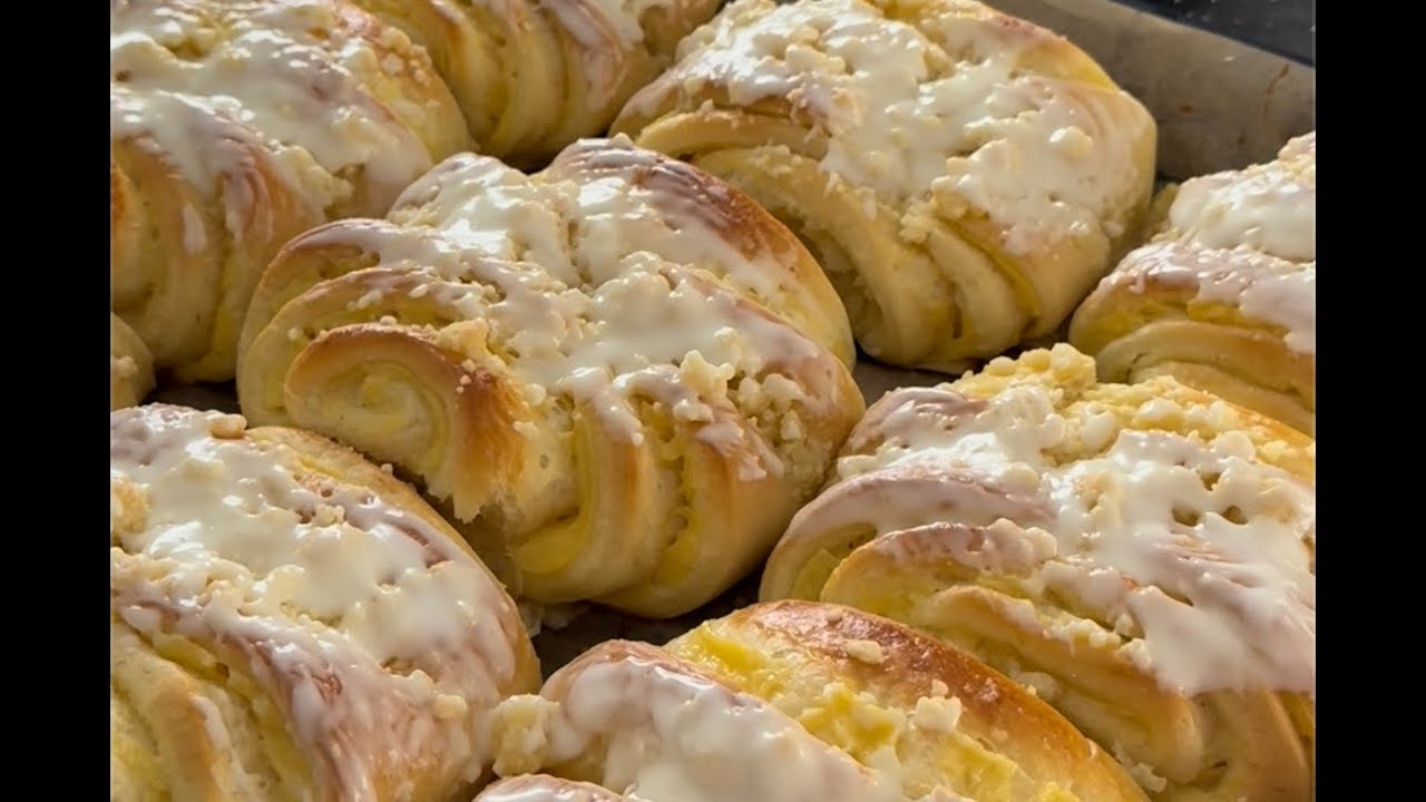Puddingschnecken – soft und cremig 🤤👩‍🍳