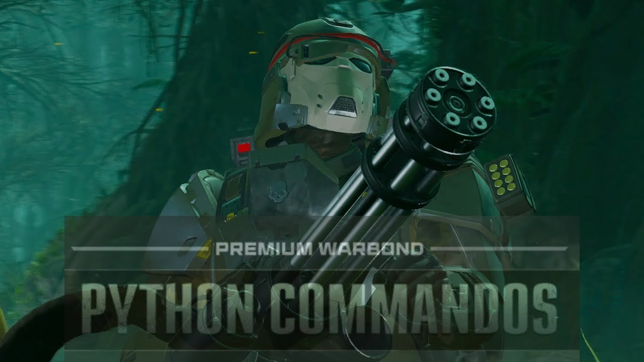 PYTHON Commandos - Road to M1000 - Maxigun