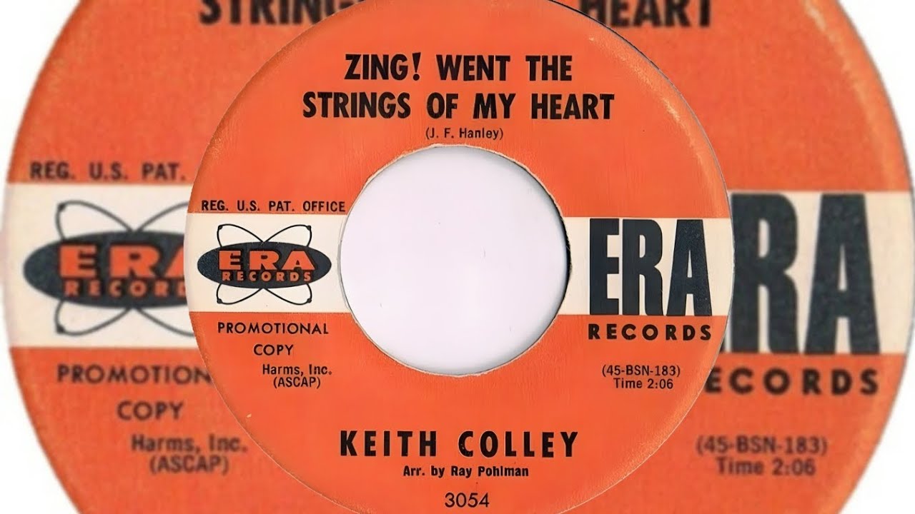 Keith Colley - Zing! Went The Strings Of My Heart (1961)