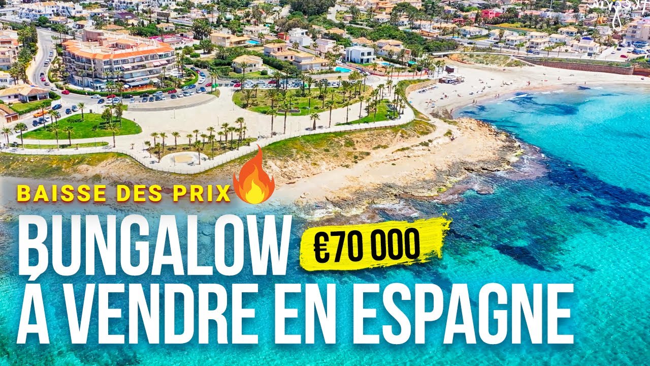 Immobilier en Espagne. Bungalow à vendre á Orihuela Costa | 70 000 €