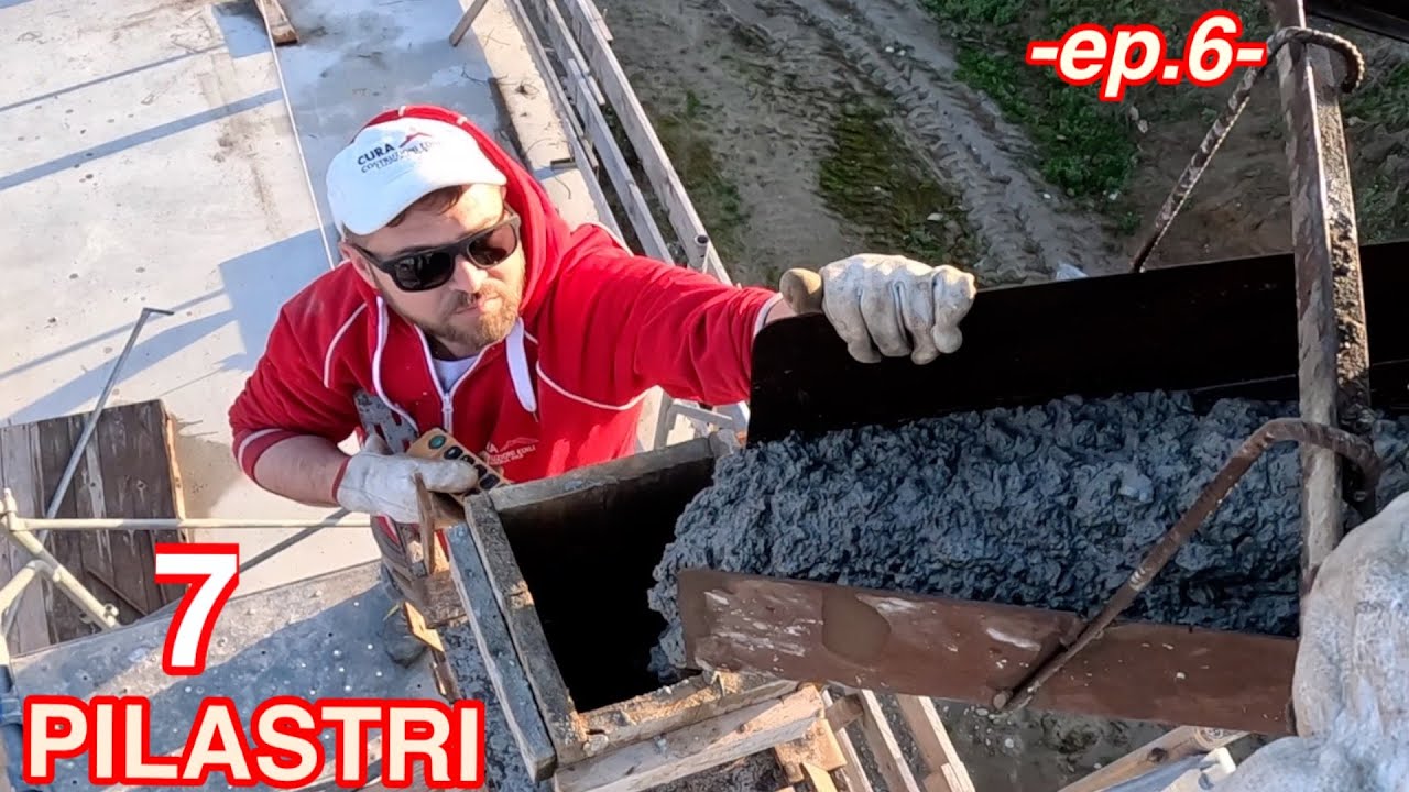 COSTRUZIONE PILASTRI IN CEMENTO ARMATO