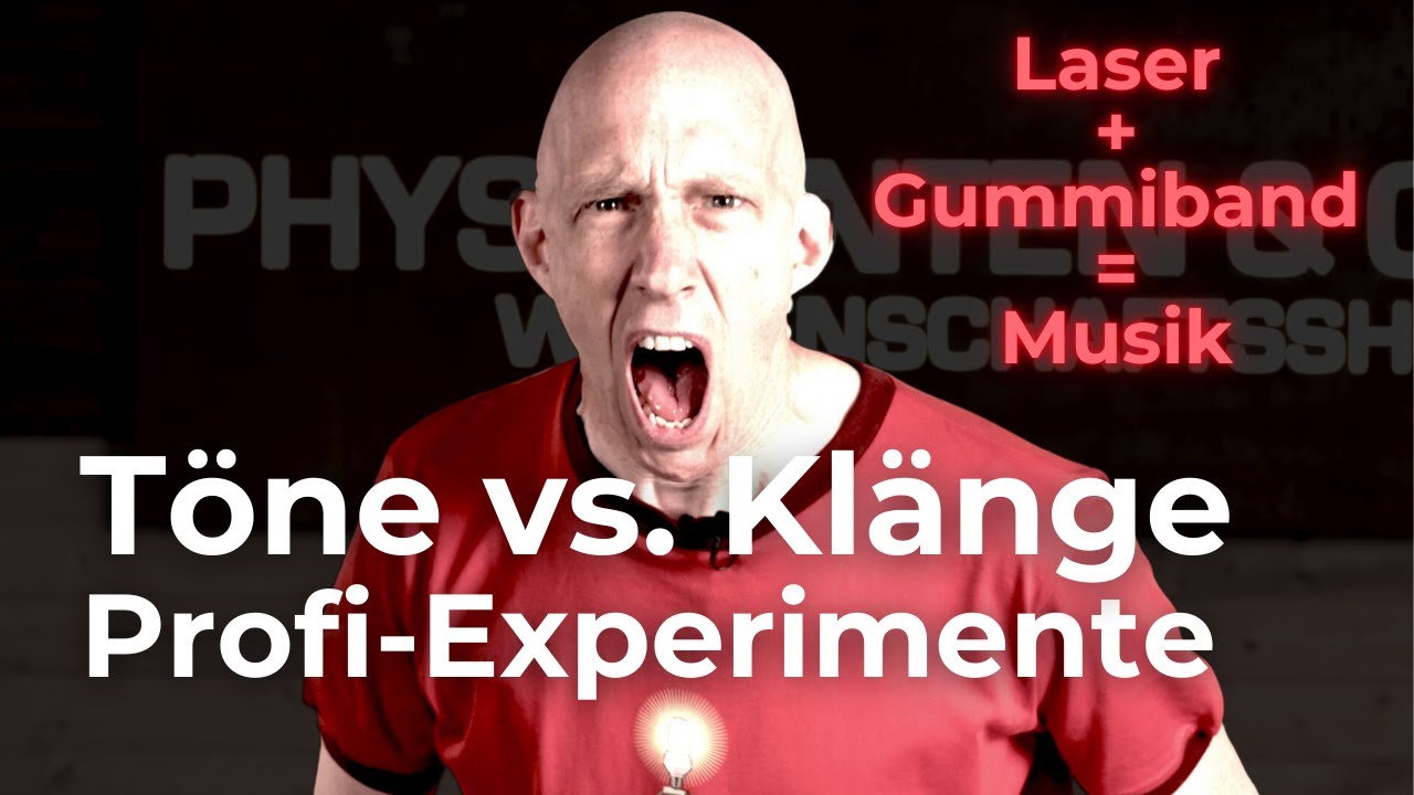 Töne/Klänge? Alles dasselbe? Starke Experimente zum Selbermachen und -hören!