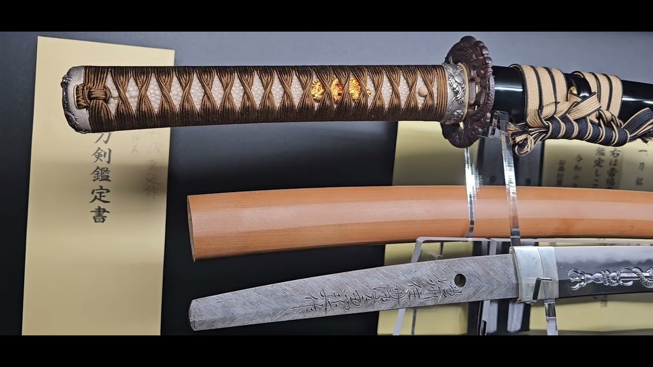 Important intangible cultural property katana famous katana Niwa Kanenobu NBTHK Hozon