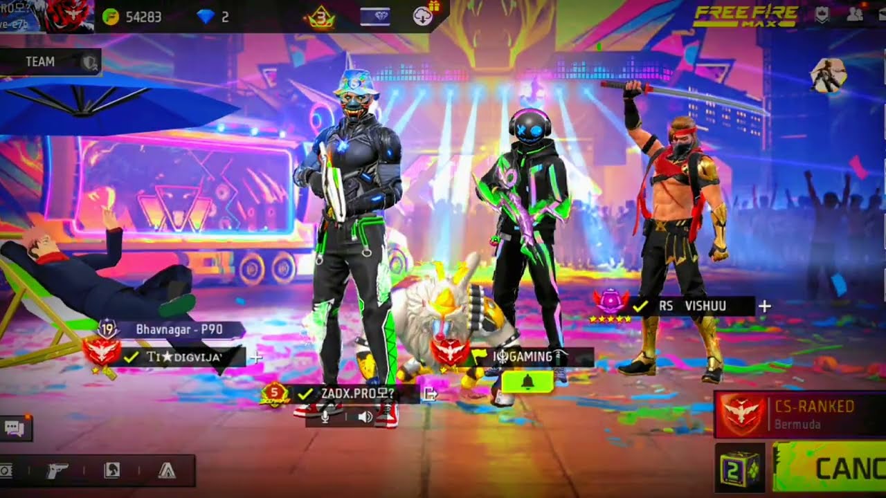 CS rank game☠️📱🔥⚡ play funny video #freefire  #shortsfeed 