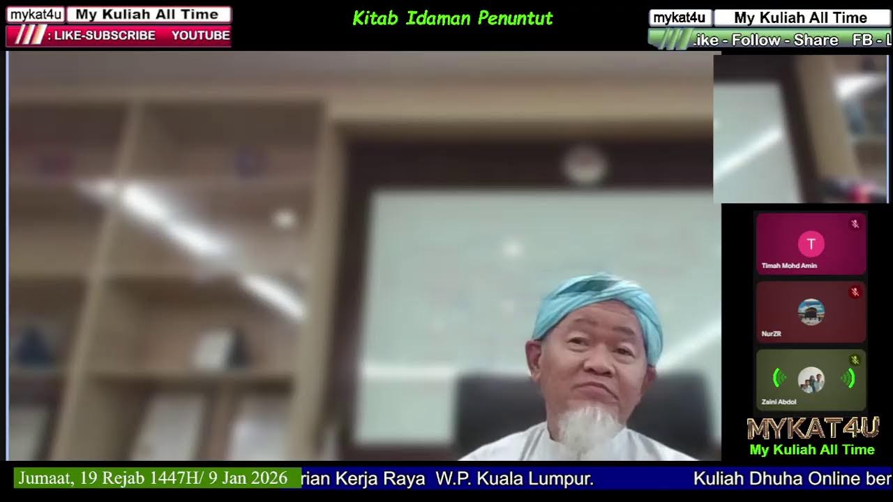 1594.  Kitab Idaman Penuntut : Kuliah Dhuha BPF KKR