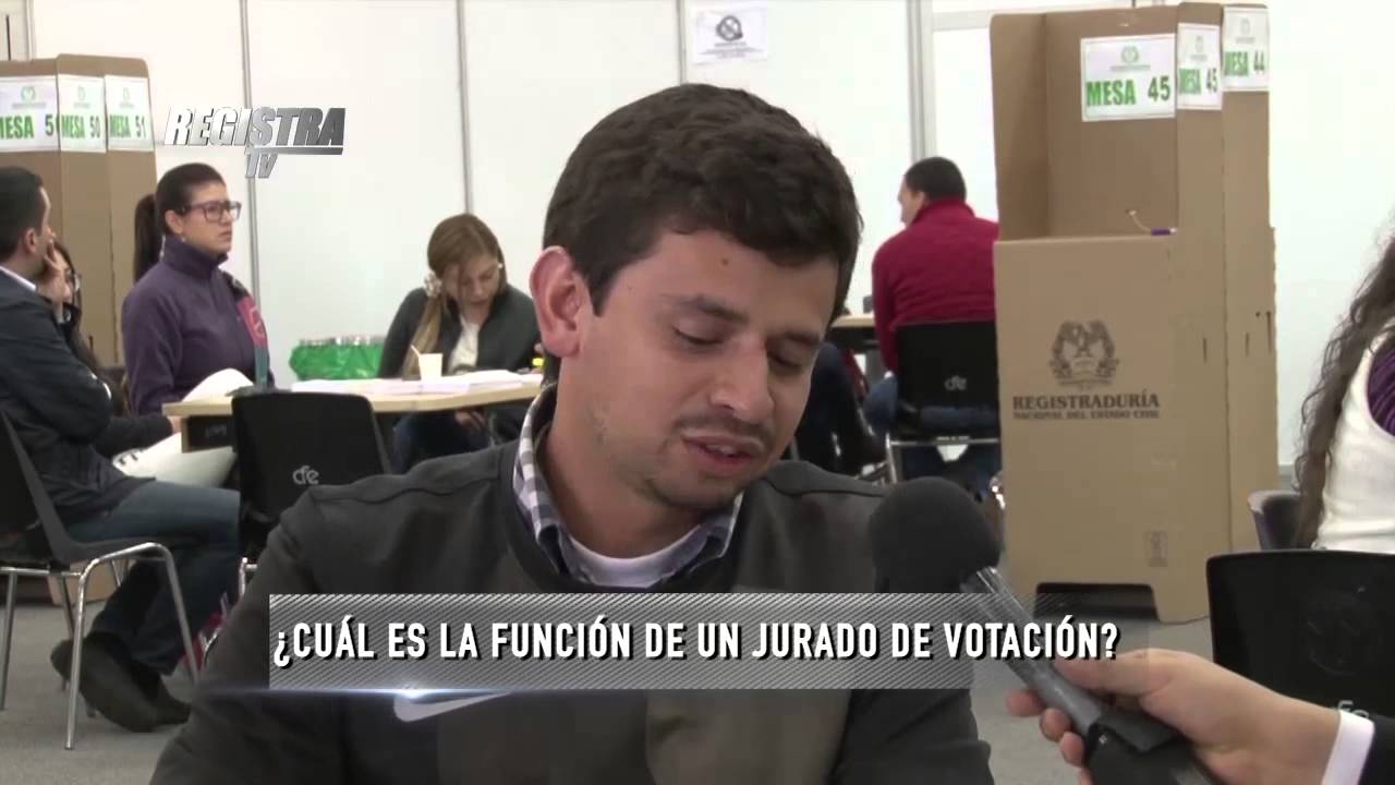 ¿Cuál es la función de los jurados de votación?