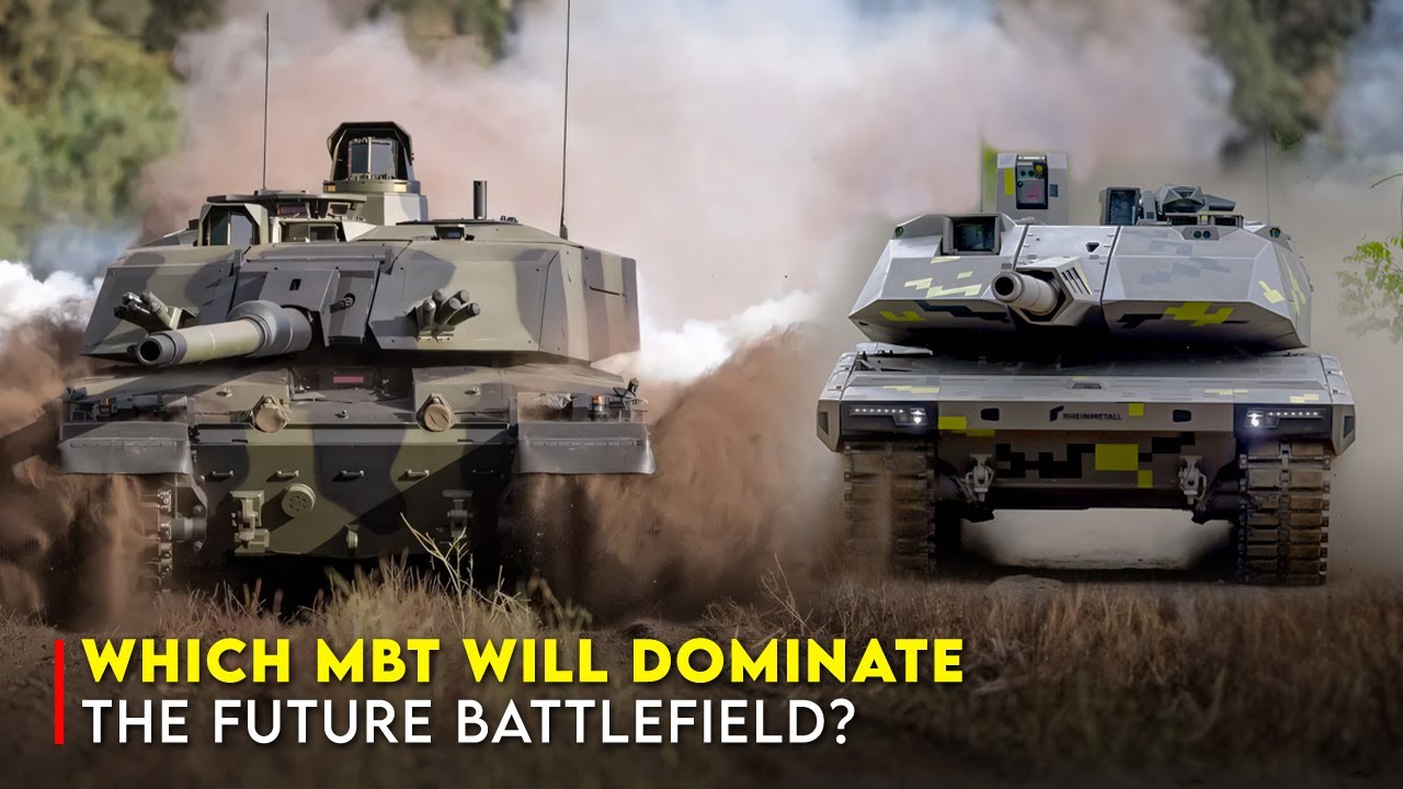 Next-Gen Tank Battle: Germany's Panther KF51 vs. UK's Challenger 3