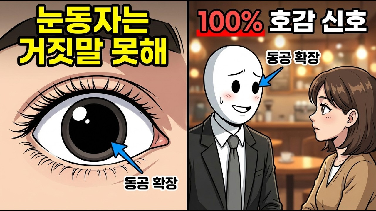 호감 신호 절대로 숨길 수 없는 인간의 본능 연예 심리