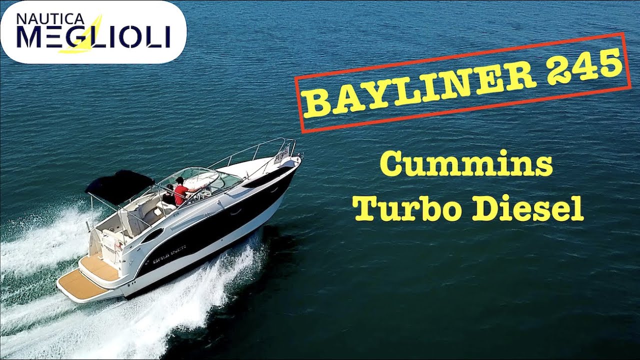 Bayliner 245 - Fantastico Cabinato Motorizzato Cummins Turbo Diesel !!!