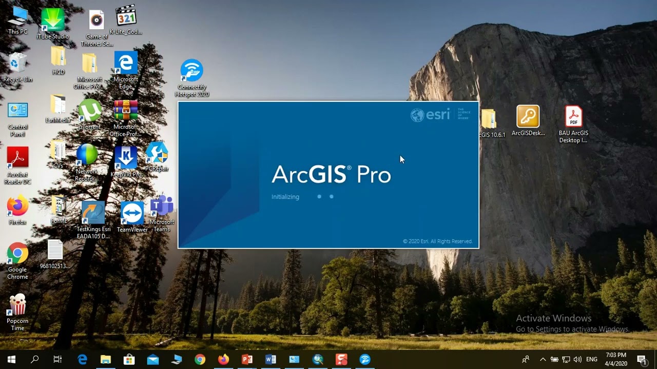 Installation of ArcGIS Pro 2.5