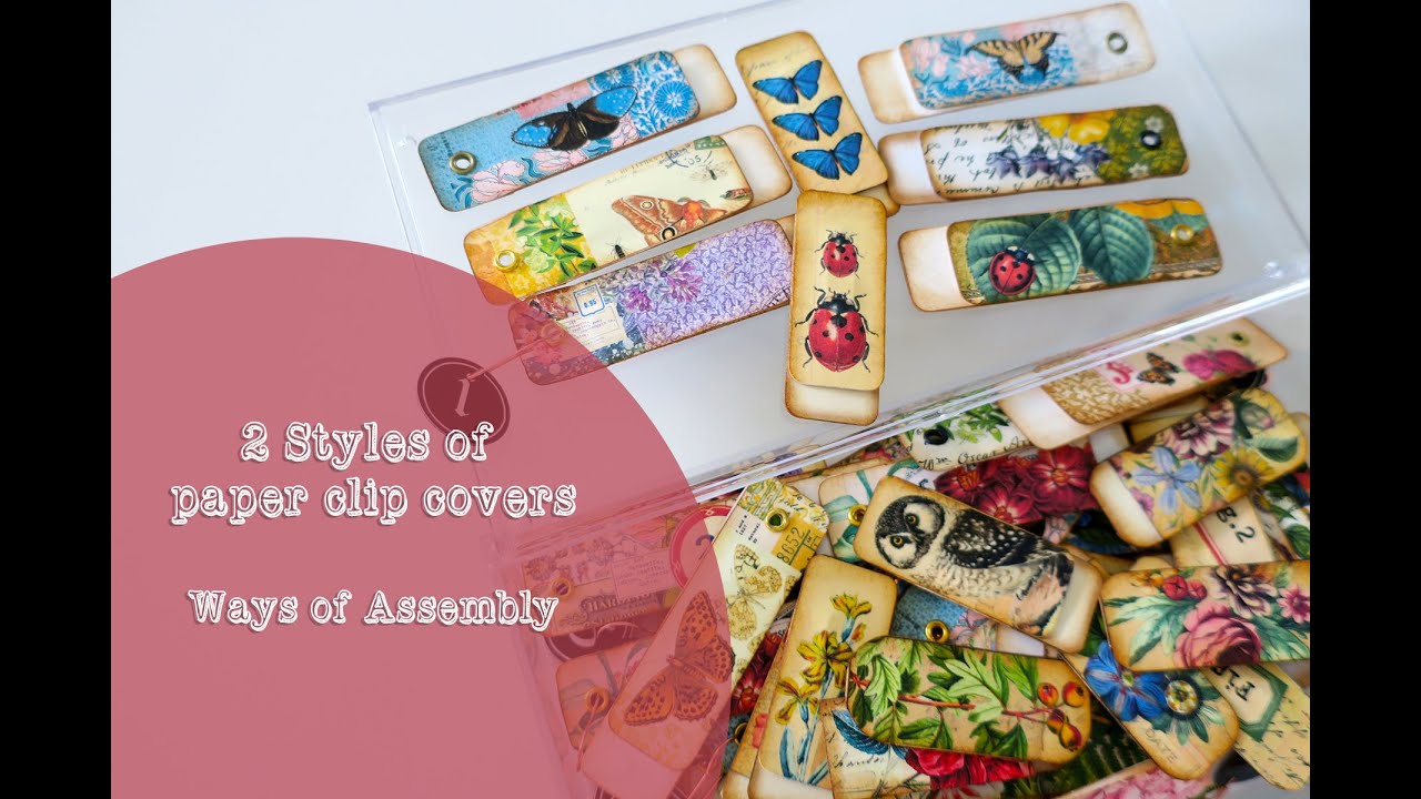 Paper Clip Covers Assembly - 2 Styles