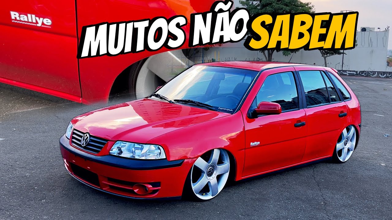 GOL RALLY G3 REBAIXADO ELE JÁ MONTOU VÁRIOS E ESSE É O FAMOSO MOSCA BRANCA