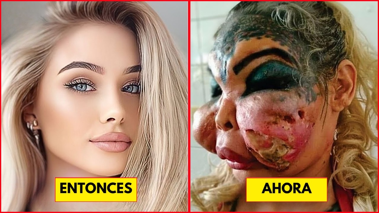 15 Celebridades famosas irreconocibles tras una cirugía plástica que salió mal