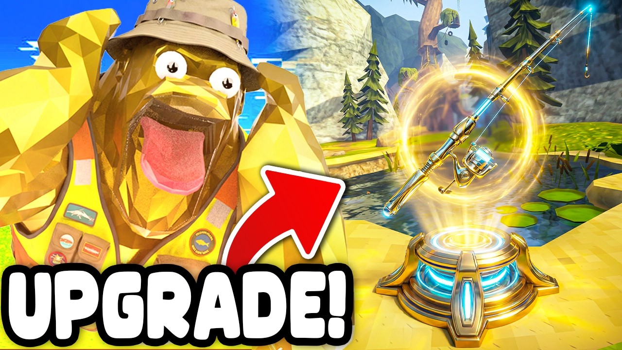 I Unlocked the NEW FISHING ROD in the FISHING UPDATE in Animal Company!