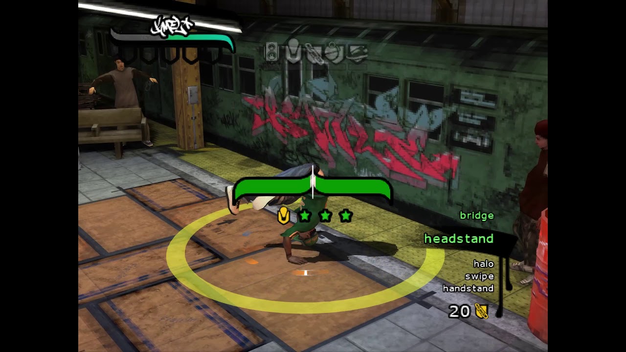 PS2 BBOY K-MEL 30 move Combo HD 1080P