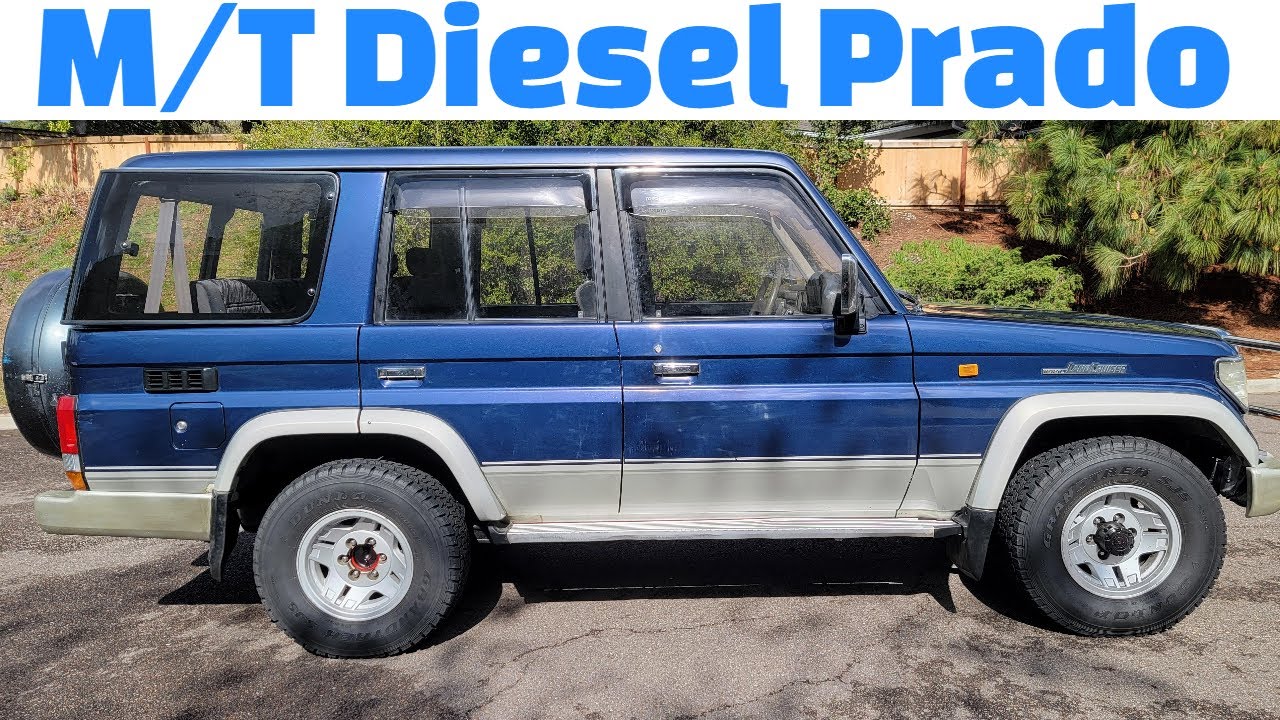 For Sale: 1995 Toyota Land Cruiser Manual Transmission Prado 1KZ-TE 3.0L Turbo Diesel