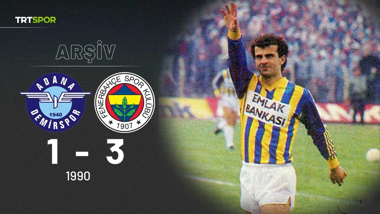 Nostalji - Özet | Adana Demirspor - Fenerbahçe (1989-90) Oğuz Çetin'den müthiş performans