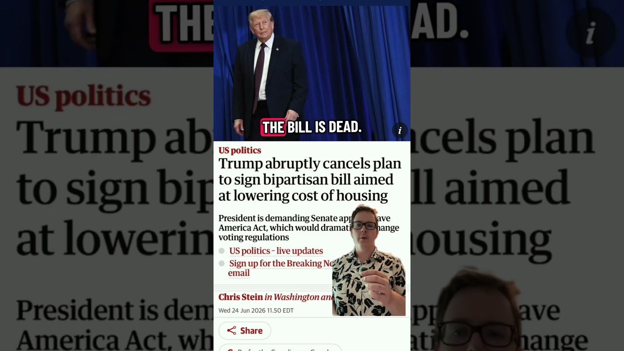 Trump Delays Major Housing Bill, Is the 21st Century ROAD to Housing Act Dead?